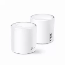 Mesh Tp-link Deco X20 (2-pack) Wi-fi 5 Tp-link Ax1800, 2x Puertos Lan, 4x Antenas, 2 Piezas, Blanco